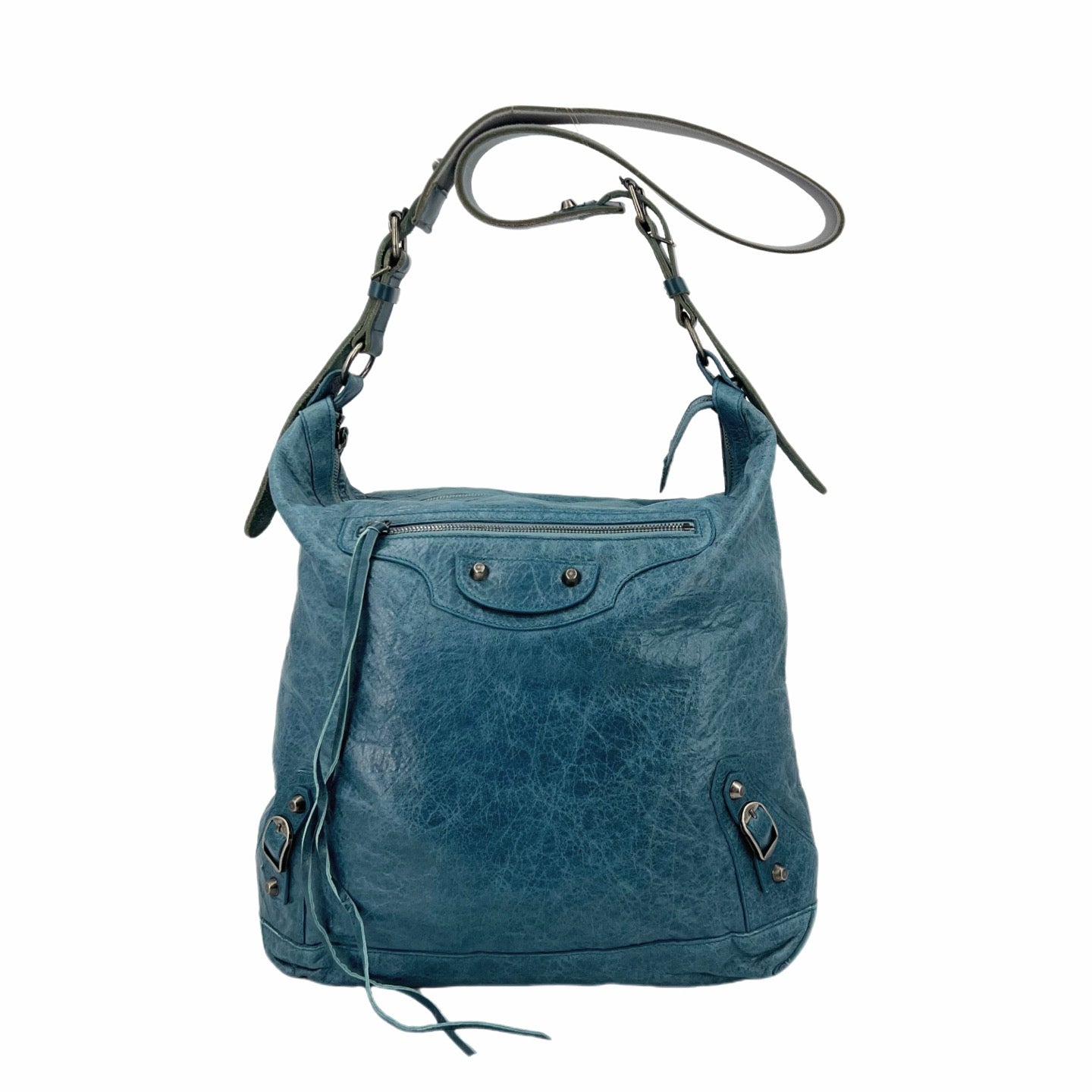 Balenciaga - Other - Leather - Blue - (large)