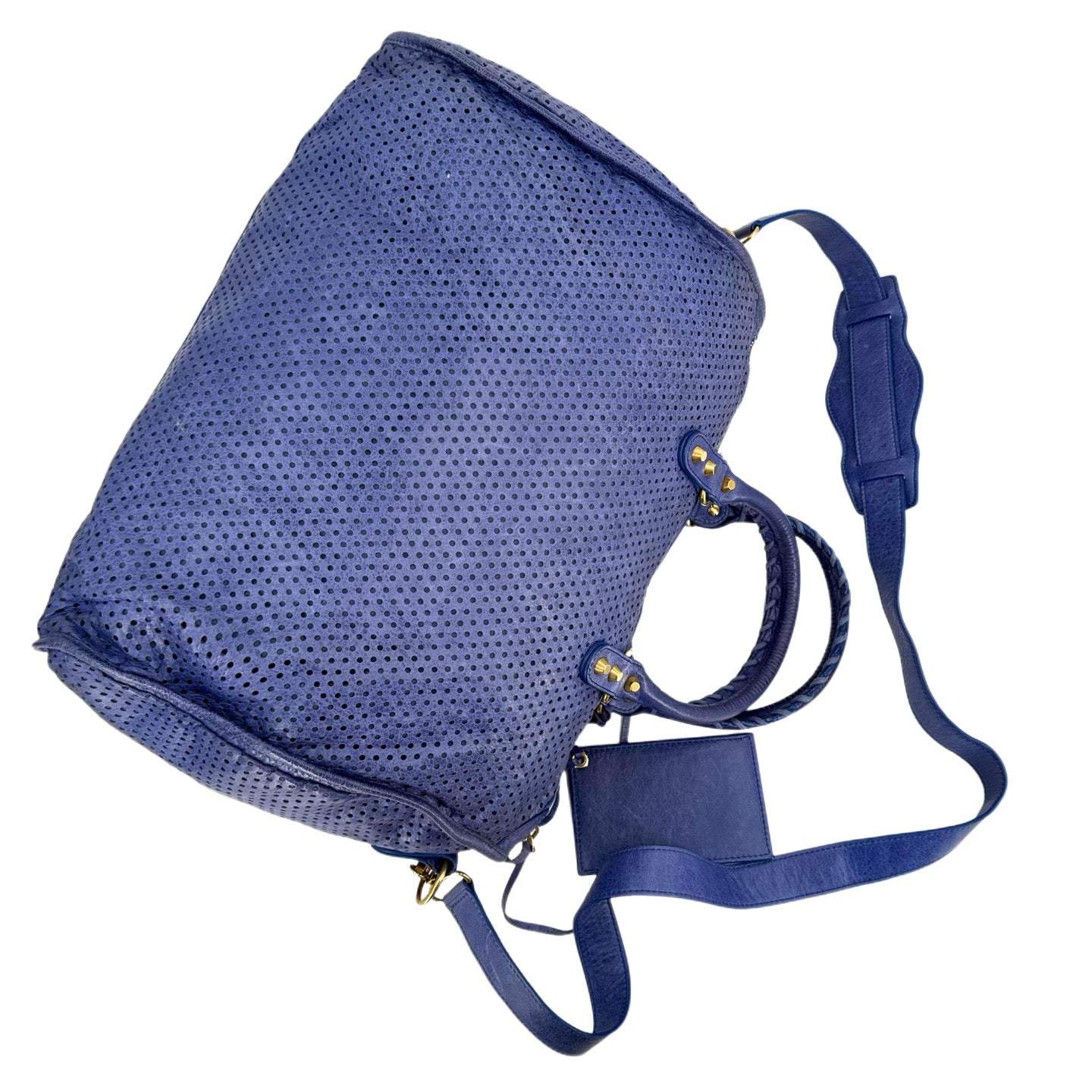 Balenciaga - Other - Leather - Blue - (large)