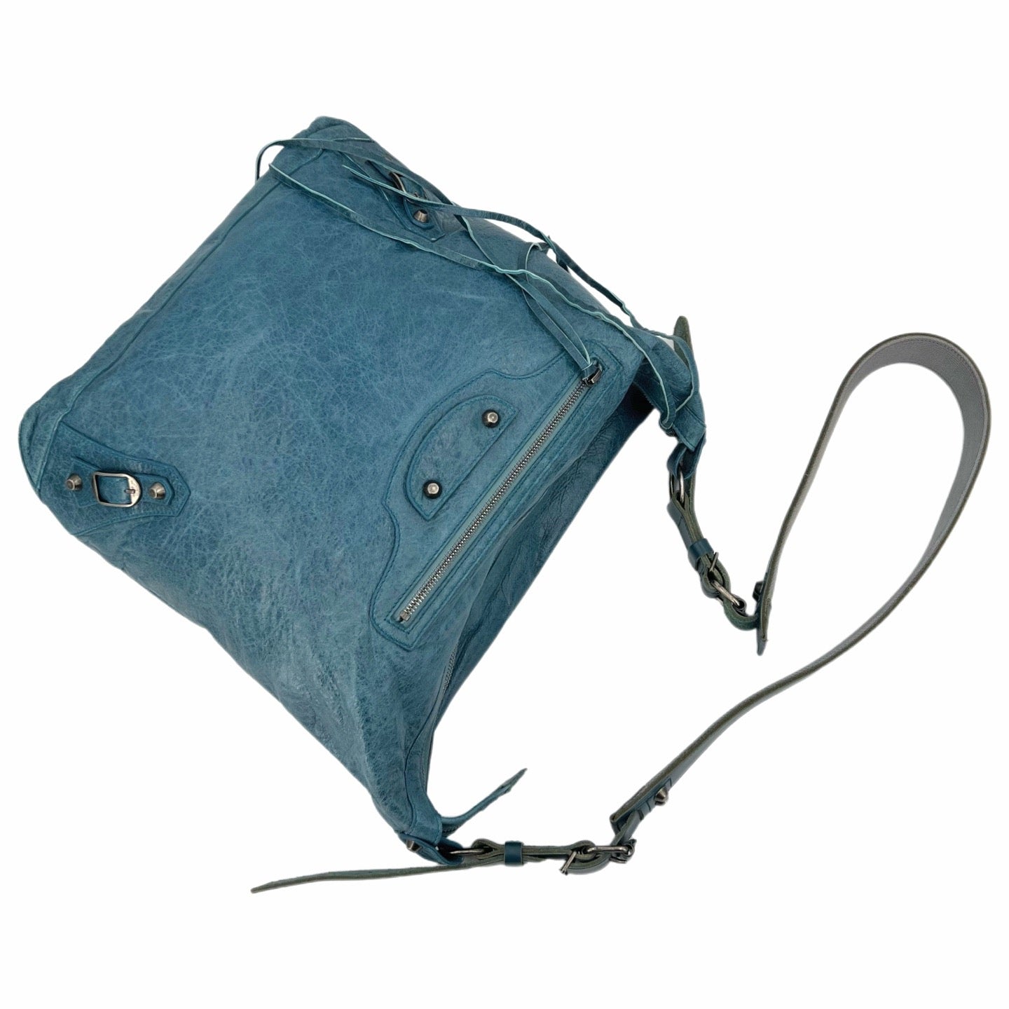 Balenciaga - Other - Leather - Blue - (large)