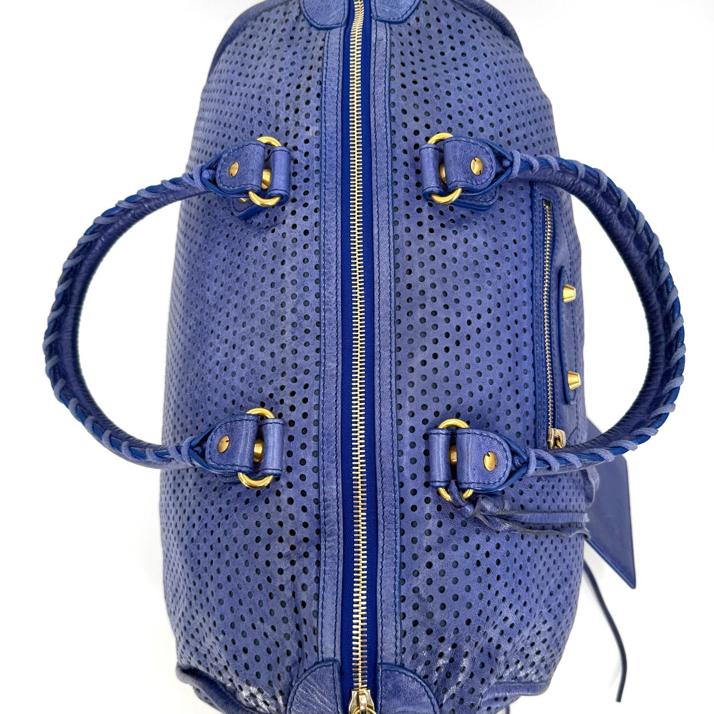 Balenciaga - Other - Leather - Blue - (large)