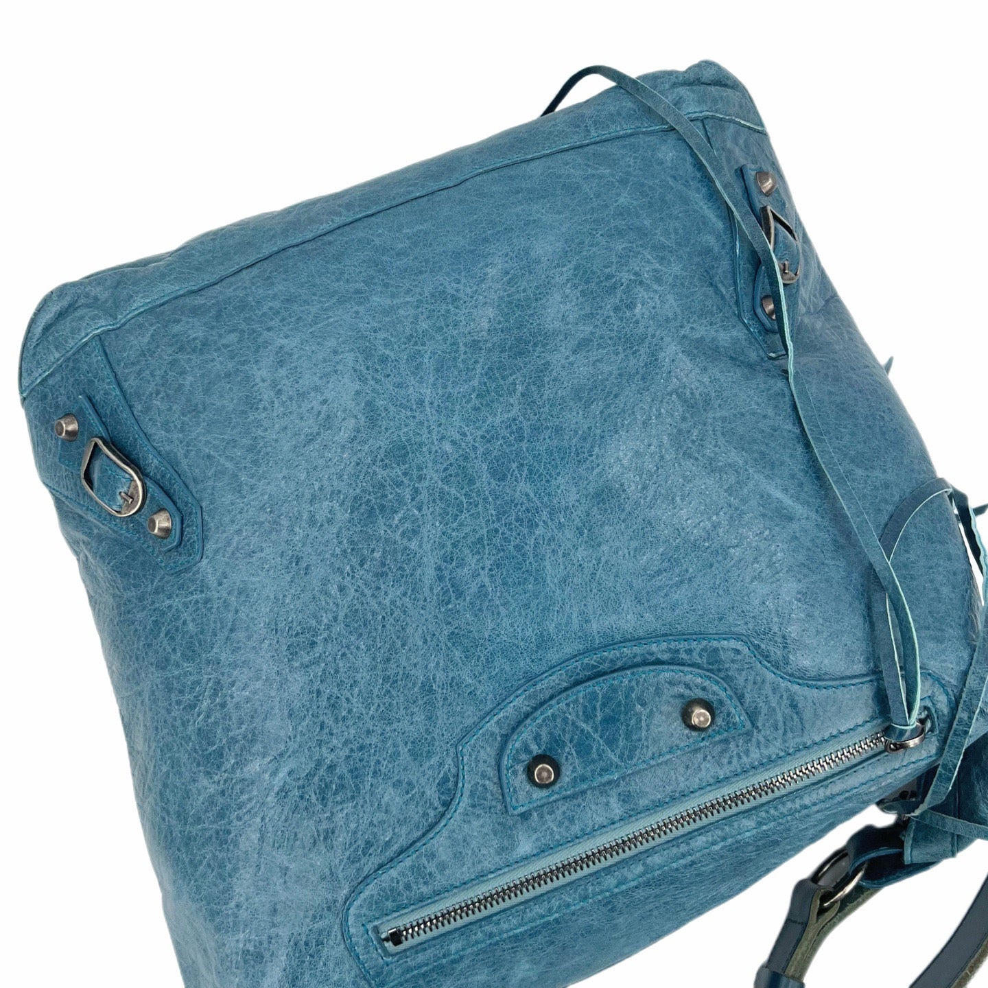Balenciaga - Other - Leather - Blue - (large)