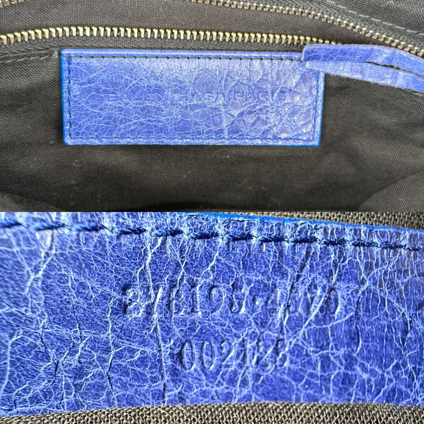 Balenciaga - Other - Leather - Blue - (large)