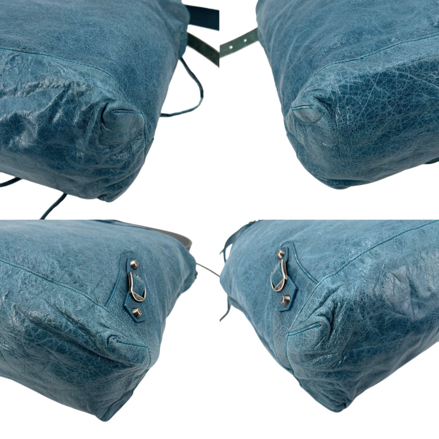 Balenciaga - Other - Leather - Blue - (large)
