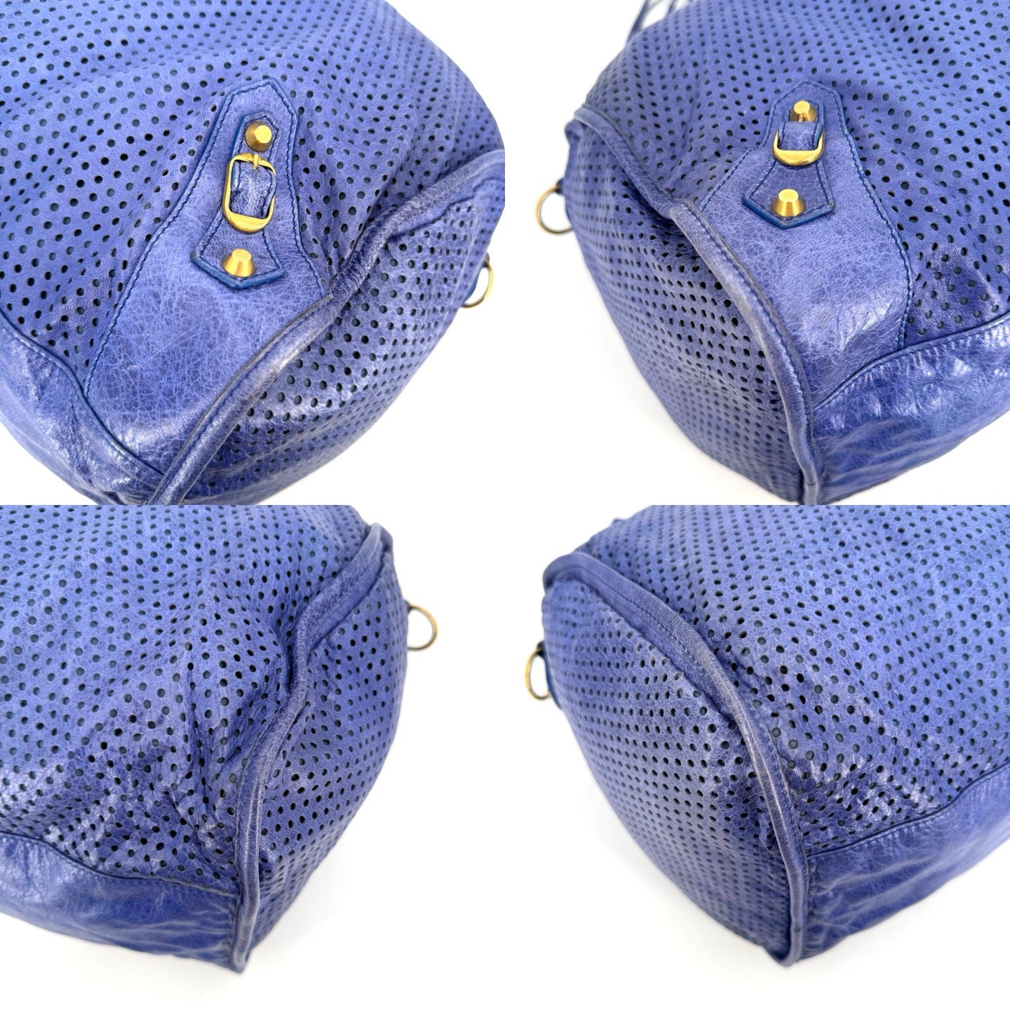 Balenciaga - Other - Leather - Blue - (large)