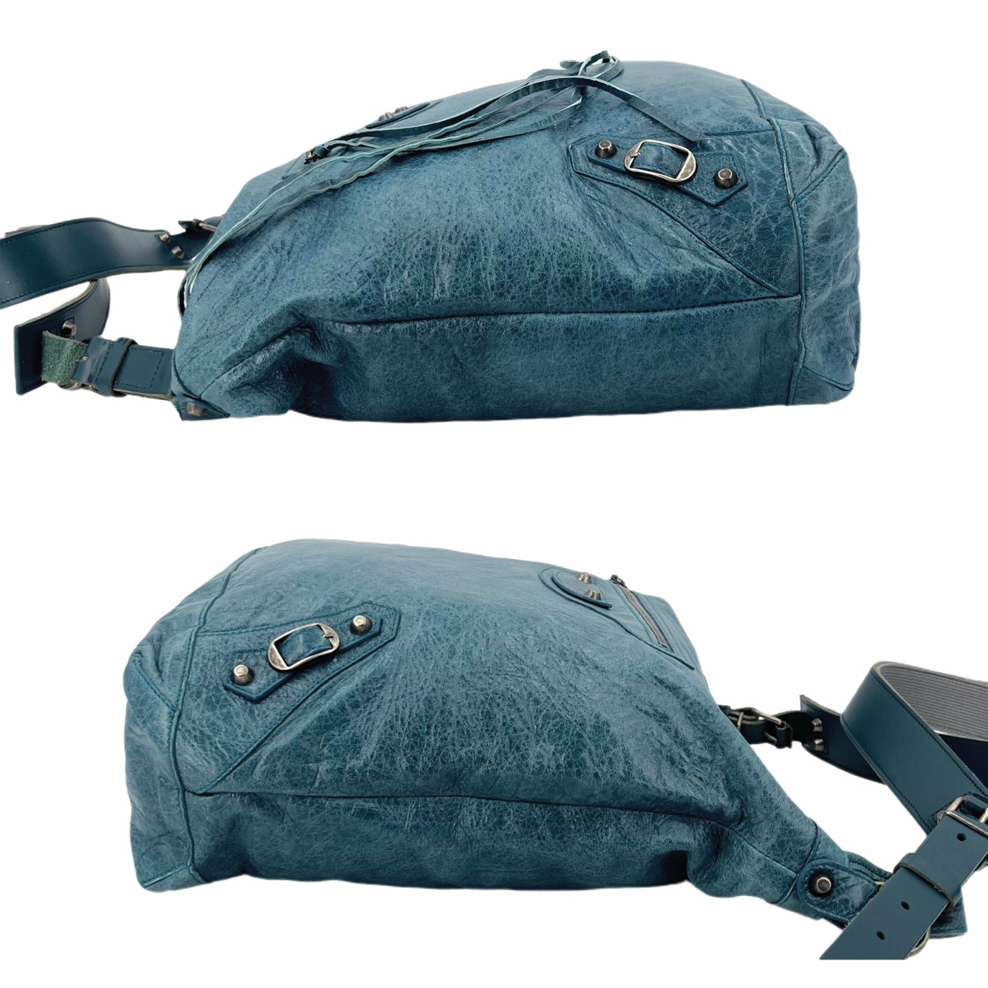 Balenciaga - Other - Leather - Blue - (large)