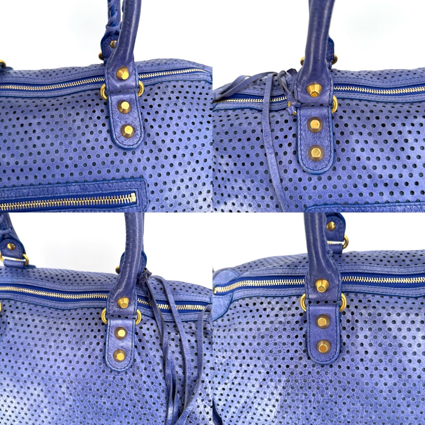 Balenciaga - Other - Leather - Blue - (large)