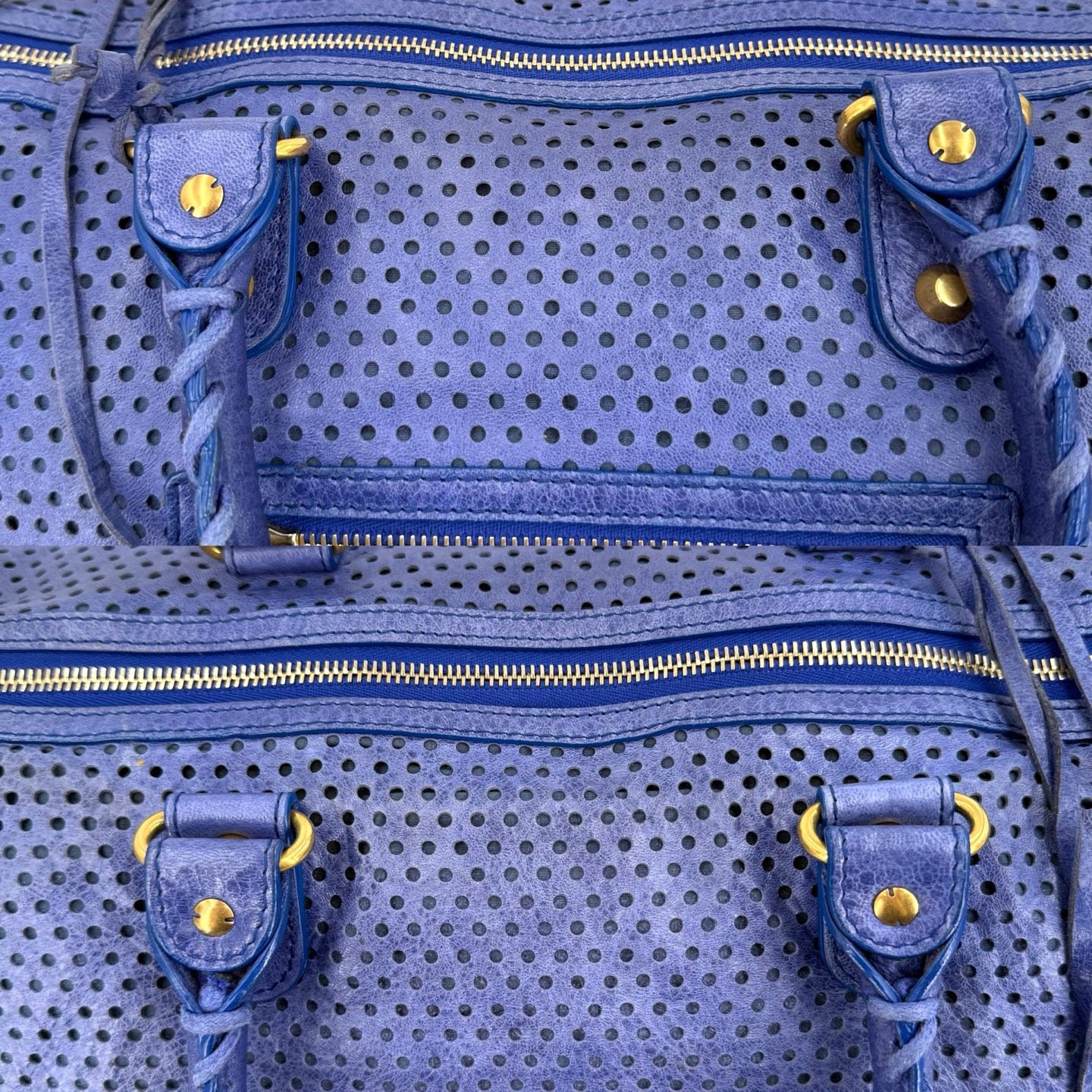 Balenciaga - Other - Leather - Blue - (large)