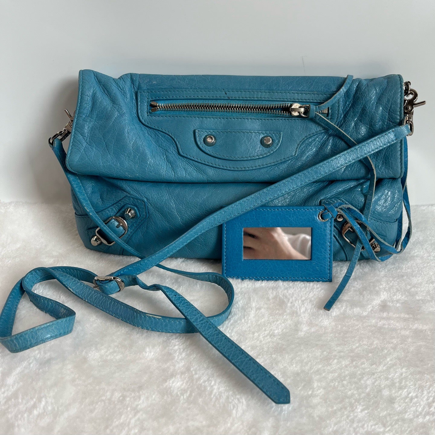 Balenciaga - Other - Leather - Blue - (medium)