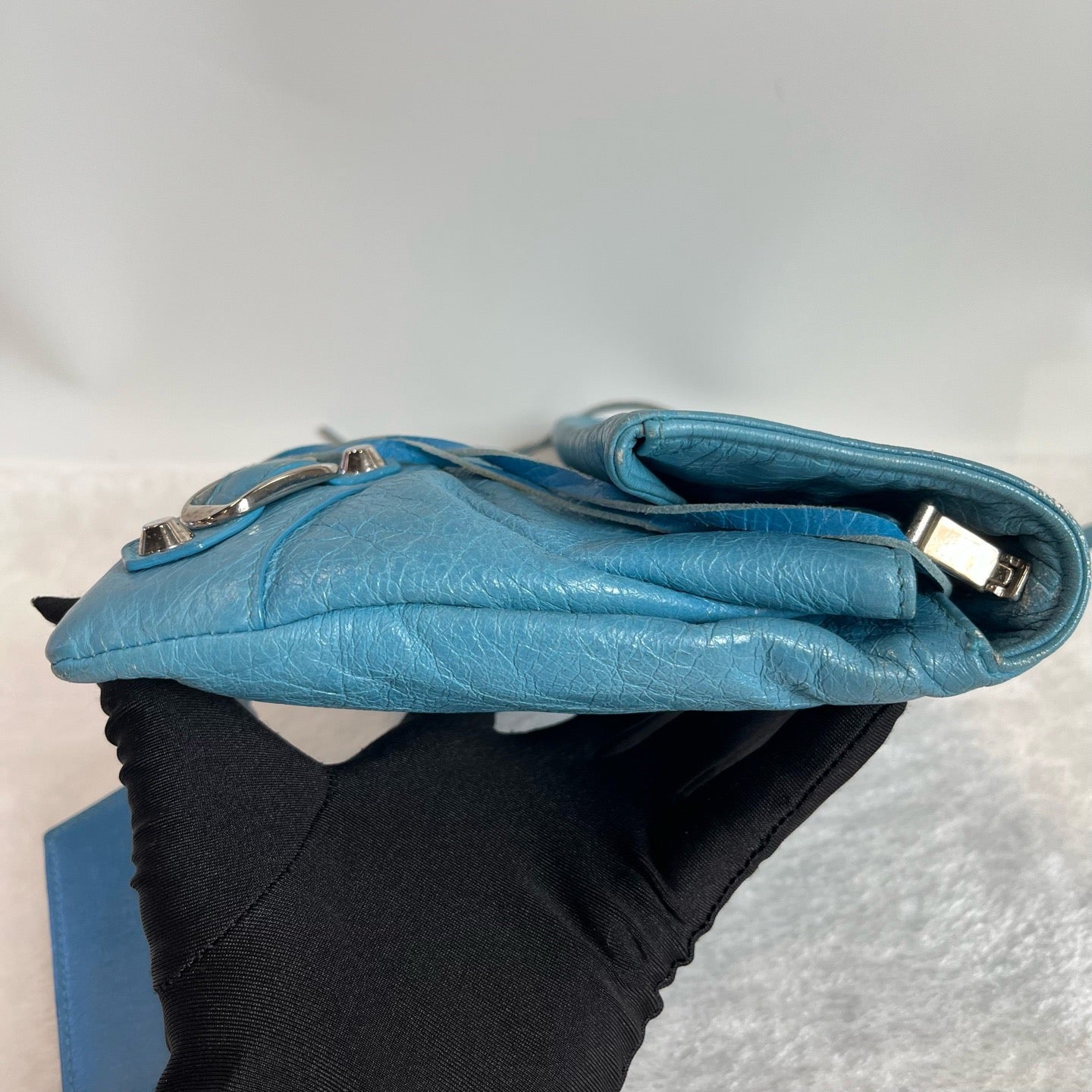 Balenciaga - Other - Leather - Blue - (medium)