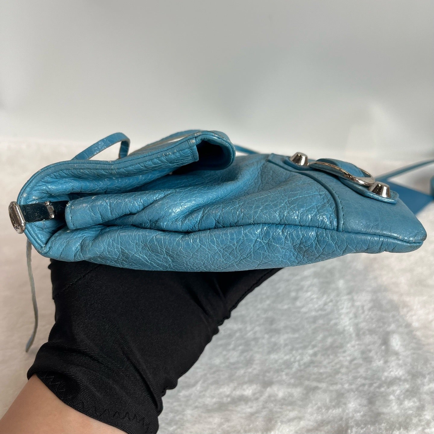 Balenciaga - Other - Leather - Blue - (medium)