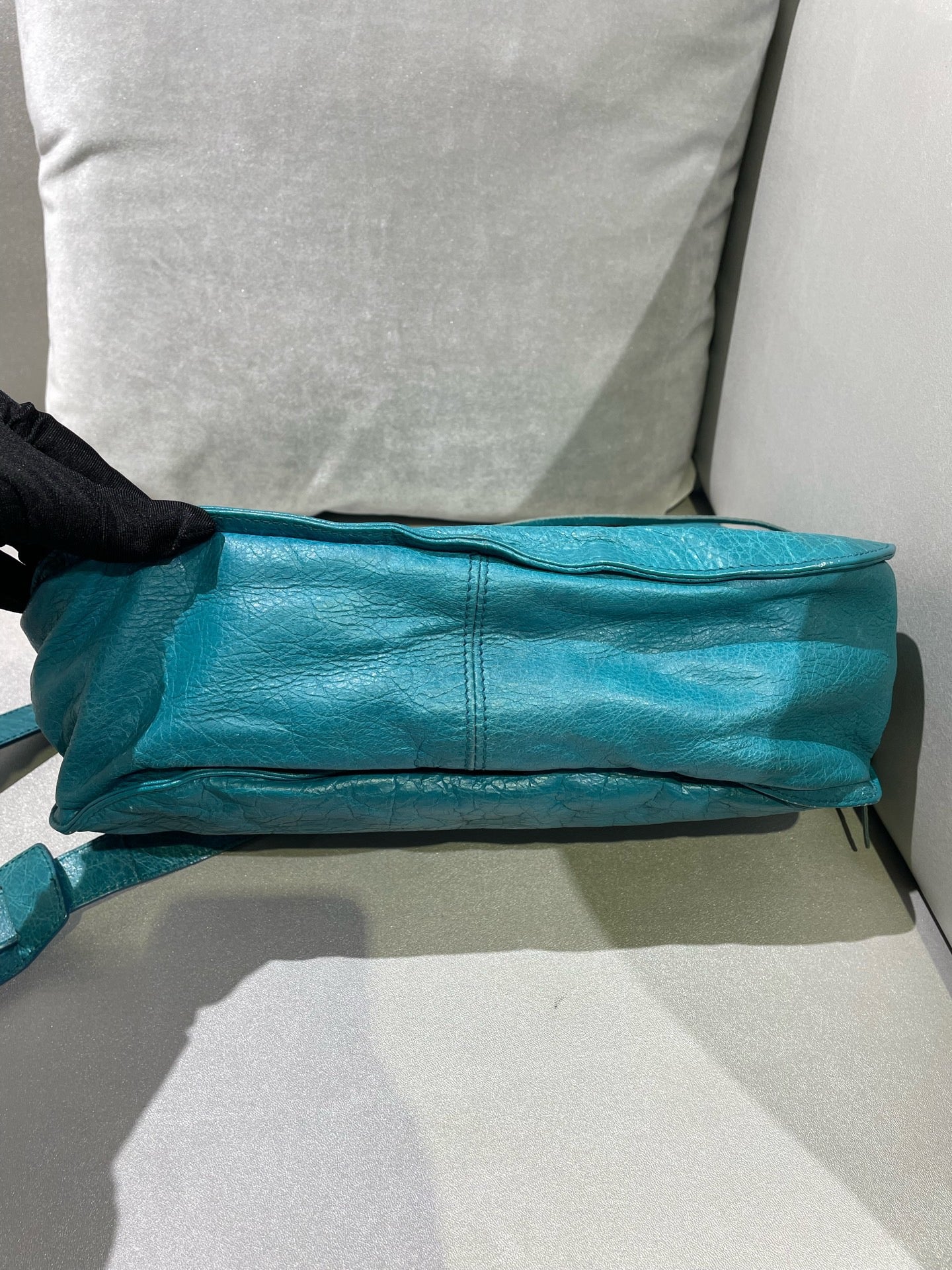 Balenciaga - Other - Leather - Blue - (medium)