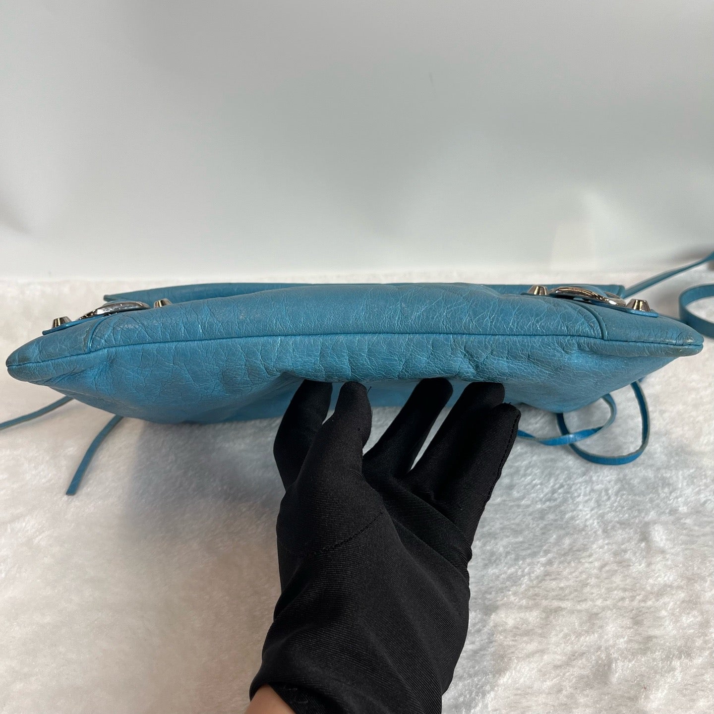 Balenciaga - Other - Leather - Blue - (medium)
