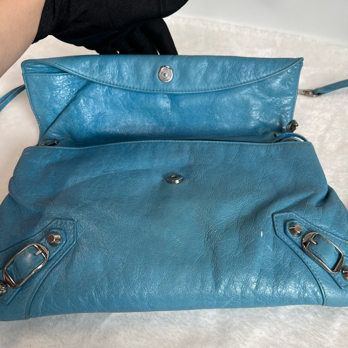 Balenciaga - Other - Leather - Blue - (medium)