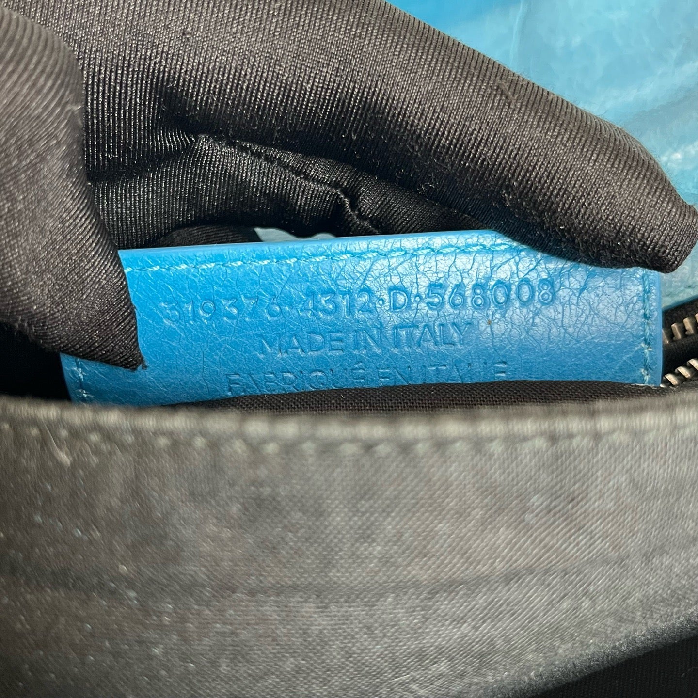 Balenciaga - Other - Leather - Blue - (medium)