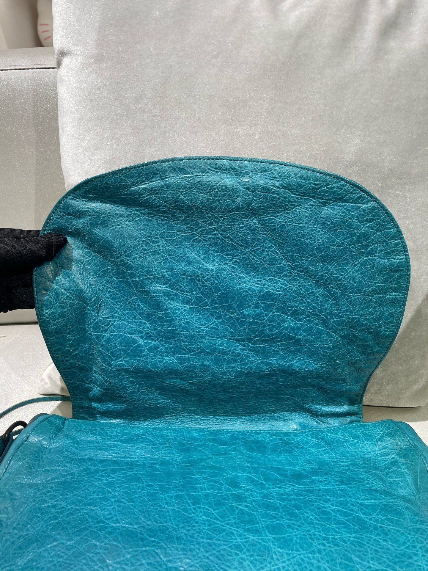 Balenciaga - Other - Leather - Blue - (medium)