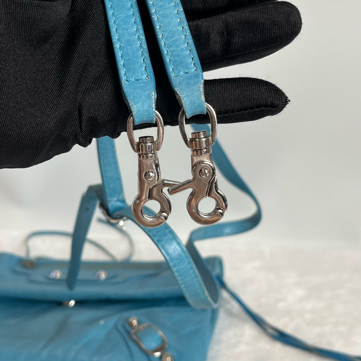 Balenciaga - Other - Leather - Blue - (medium)
