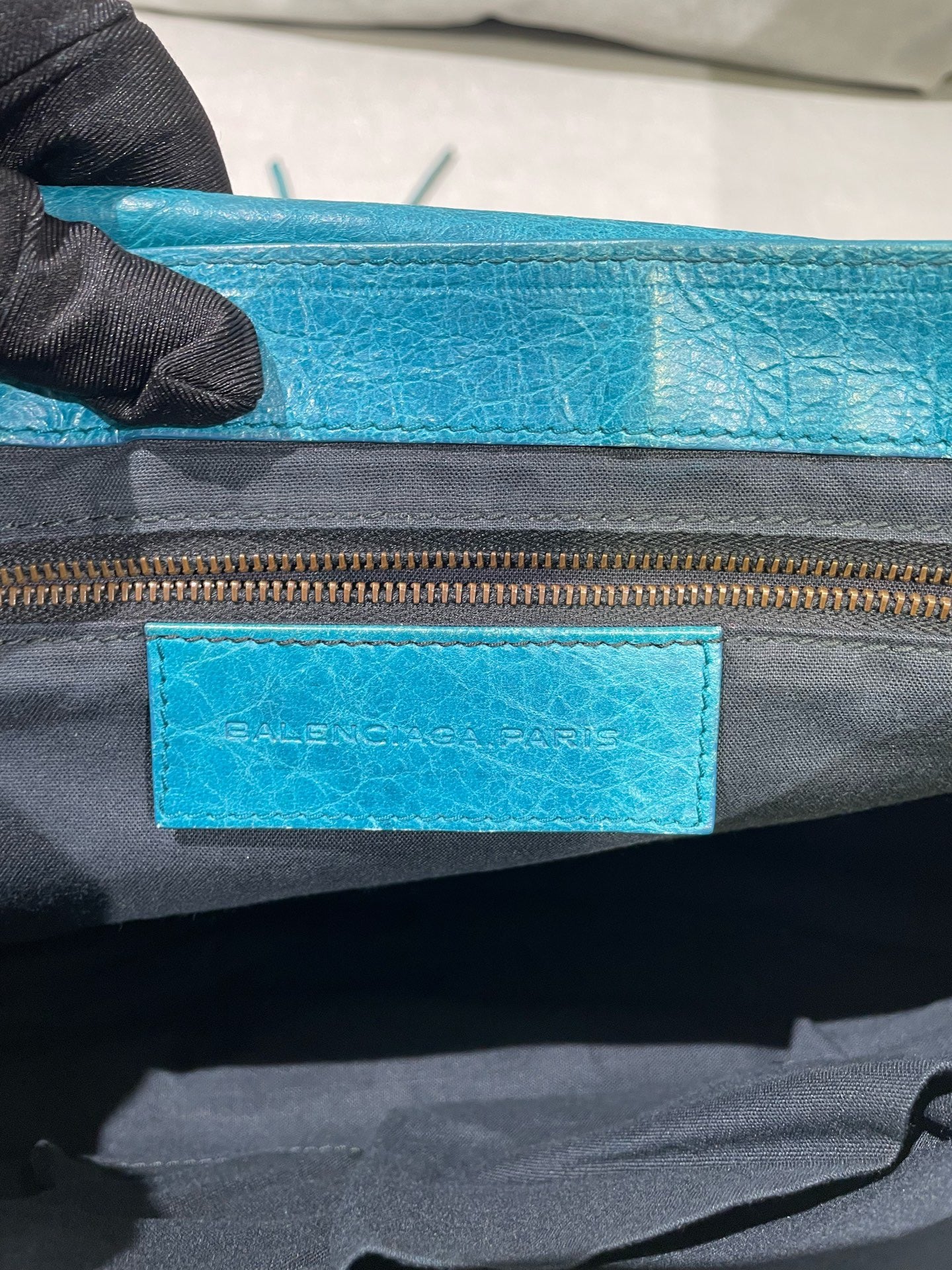 Balenciaga - Other - Leather - Blue - (medium)