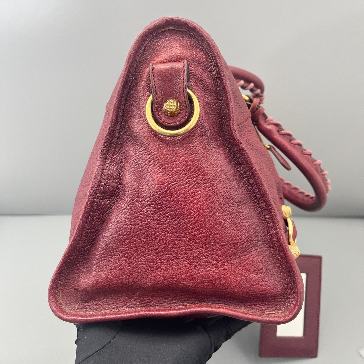 Balenciaga - Other - Leather - Burgundy - (large)