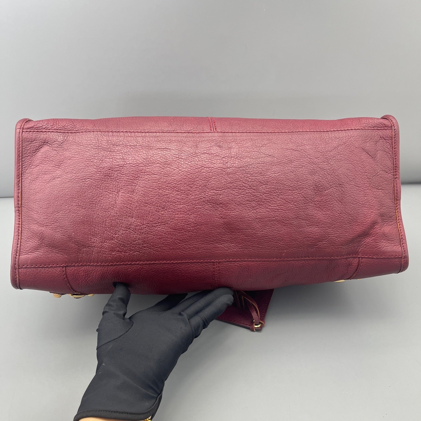 Balenciaga - Other - Leather - Burgundy - (large)