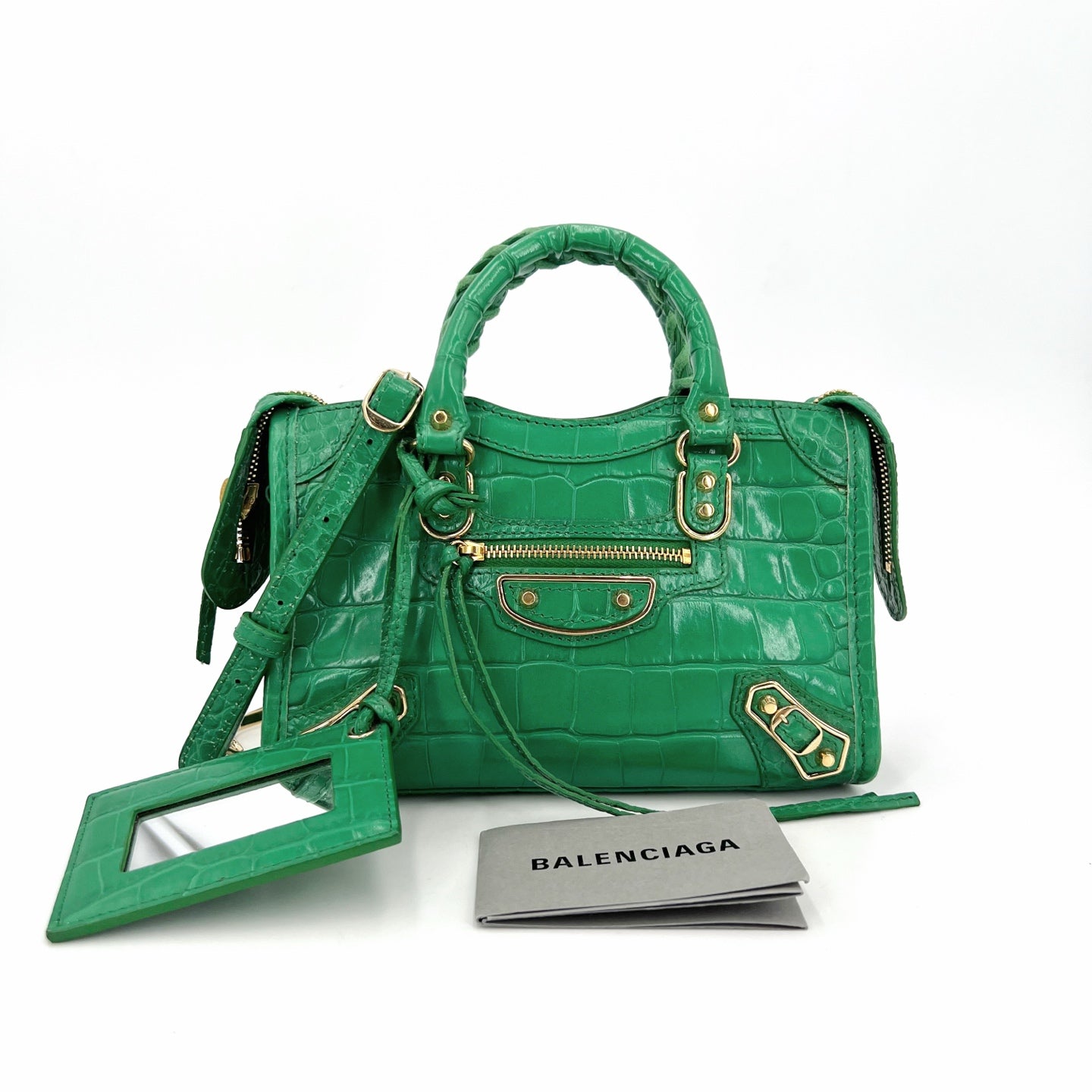 Balenciaga - Other - Leather - Green - (mini)