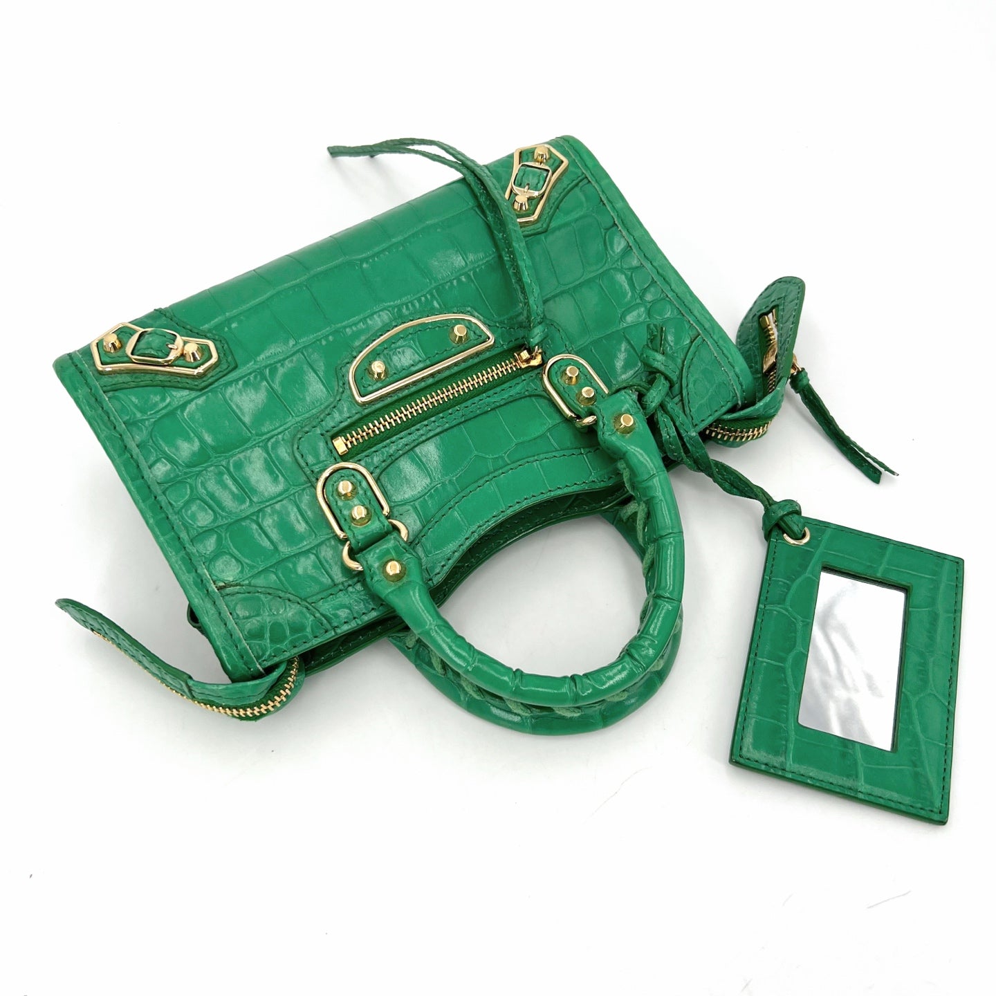 Balenciaga - Other - Leather - Green - (mini)