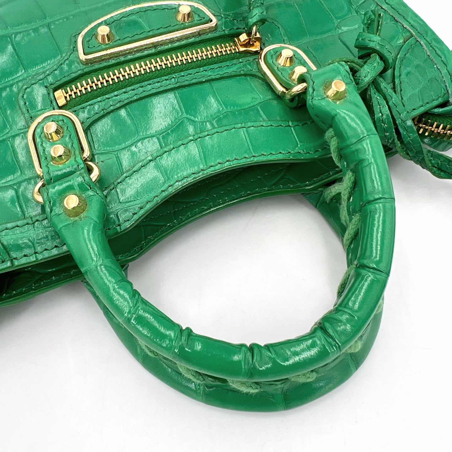 Balenciaga - Other - Leather - Green - (mini)