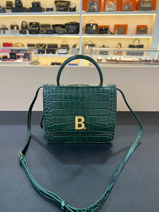 Balenciaga - Other - Leather - Green - (small)
