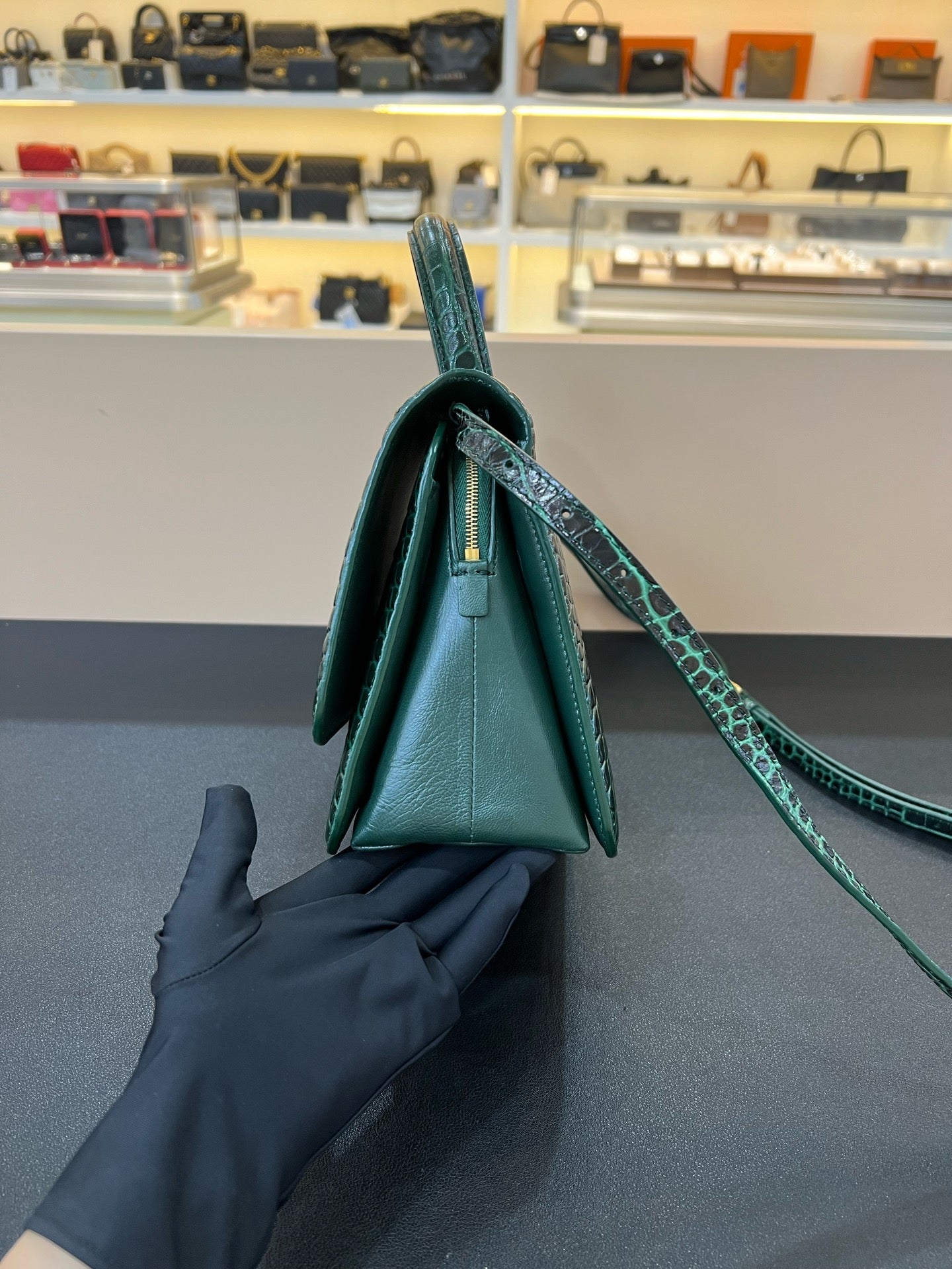 Balenciaga - Other - Leather - Green - (small)