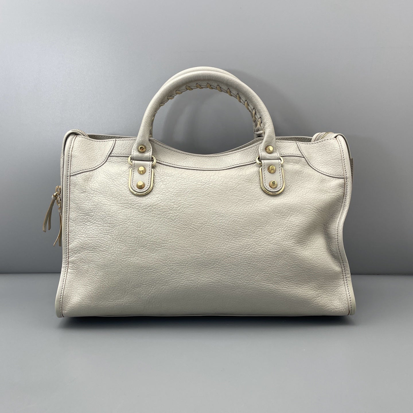 Balenciaga - Other - Leather - Grey - (large)