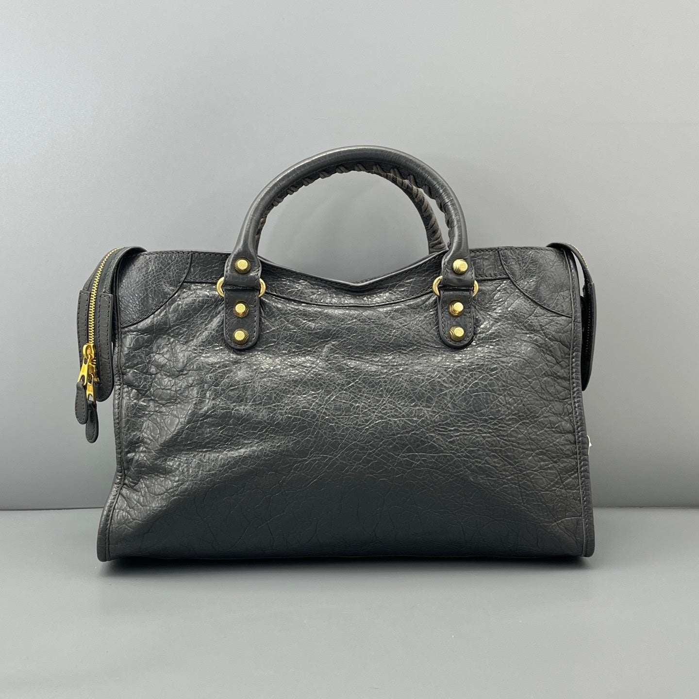 Balenciaga - Other - Leather - Grey - (large)