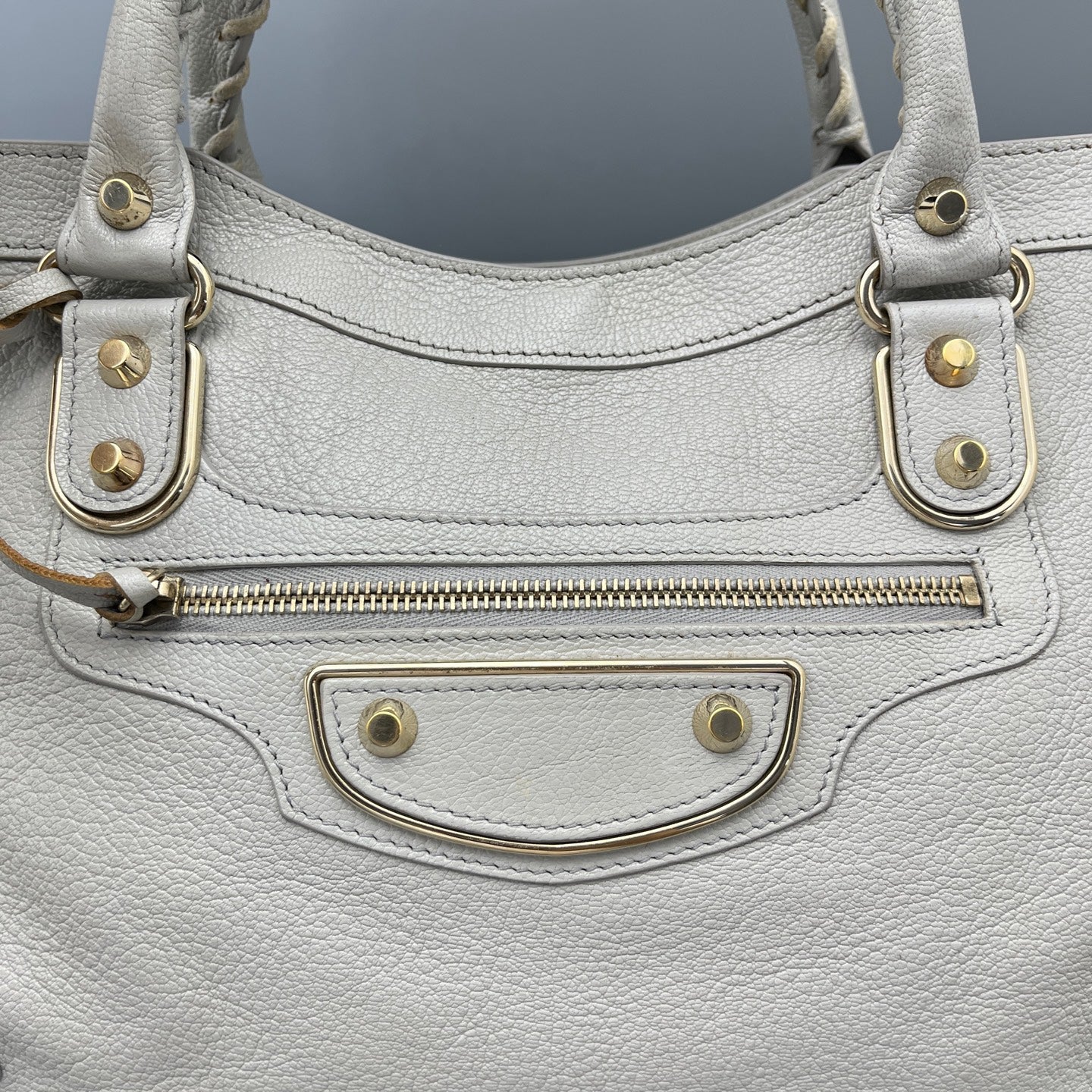 Balenciaga - Other - Leather - Grey - (large)