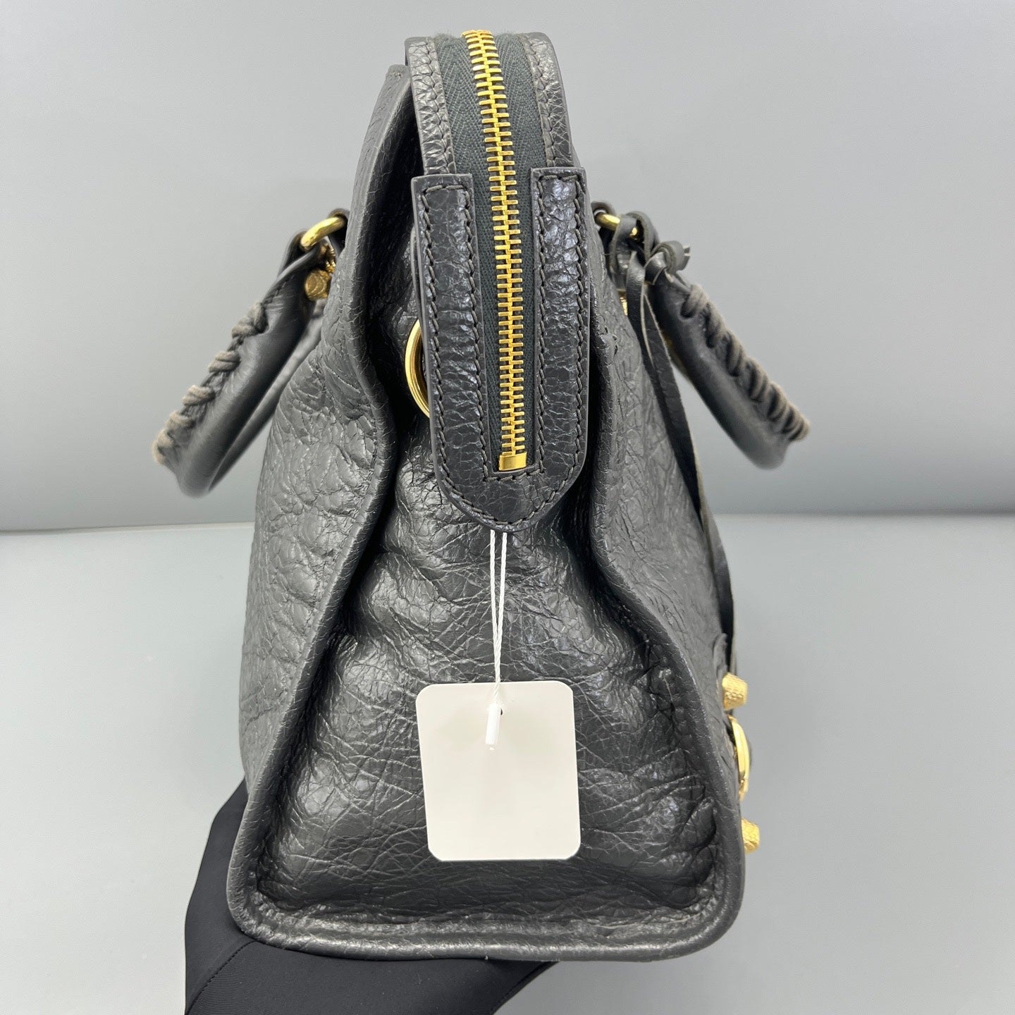 Balenciaga - Other - Leather - Grey - (large)
