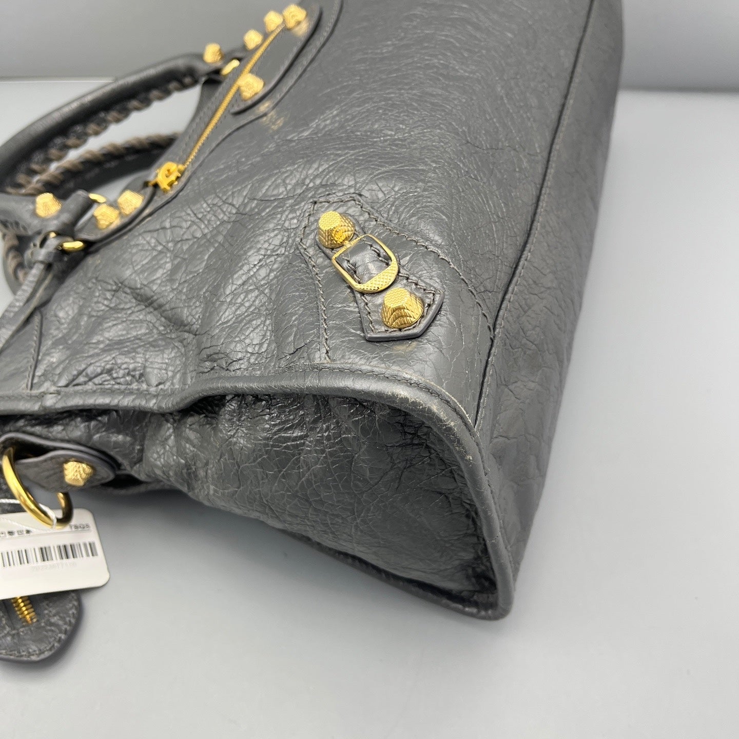 Balenciaga - Other - Leather - Grey - (large)