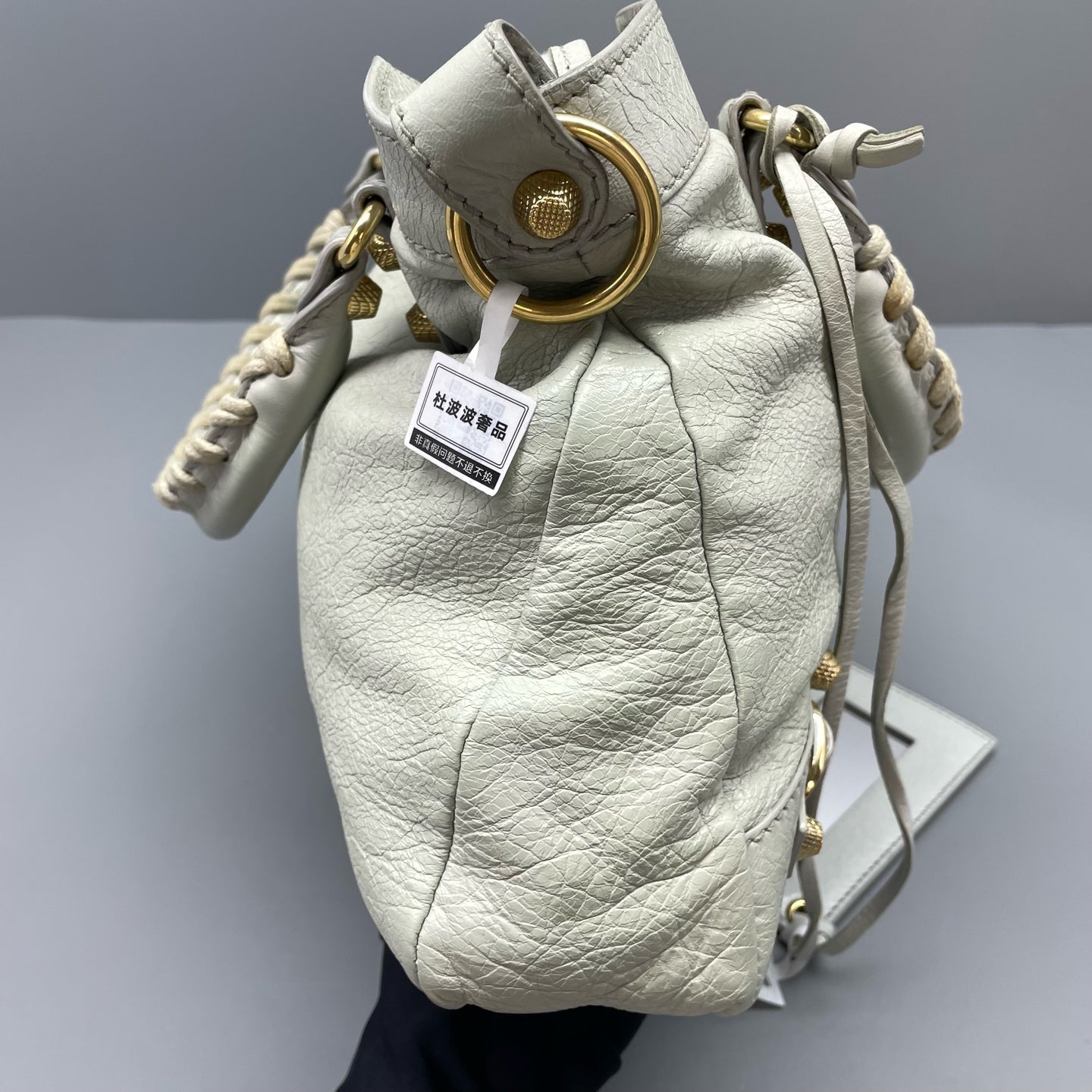 Balenciaga - Other - Leather - Grey - (medium)