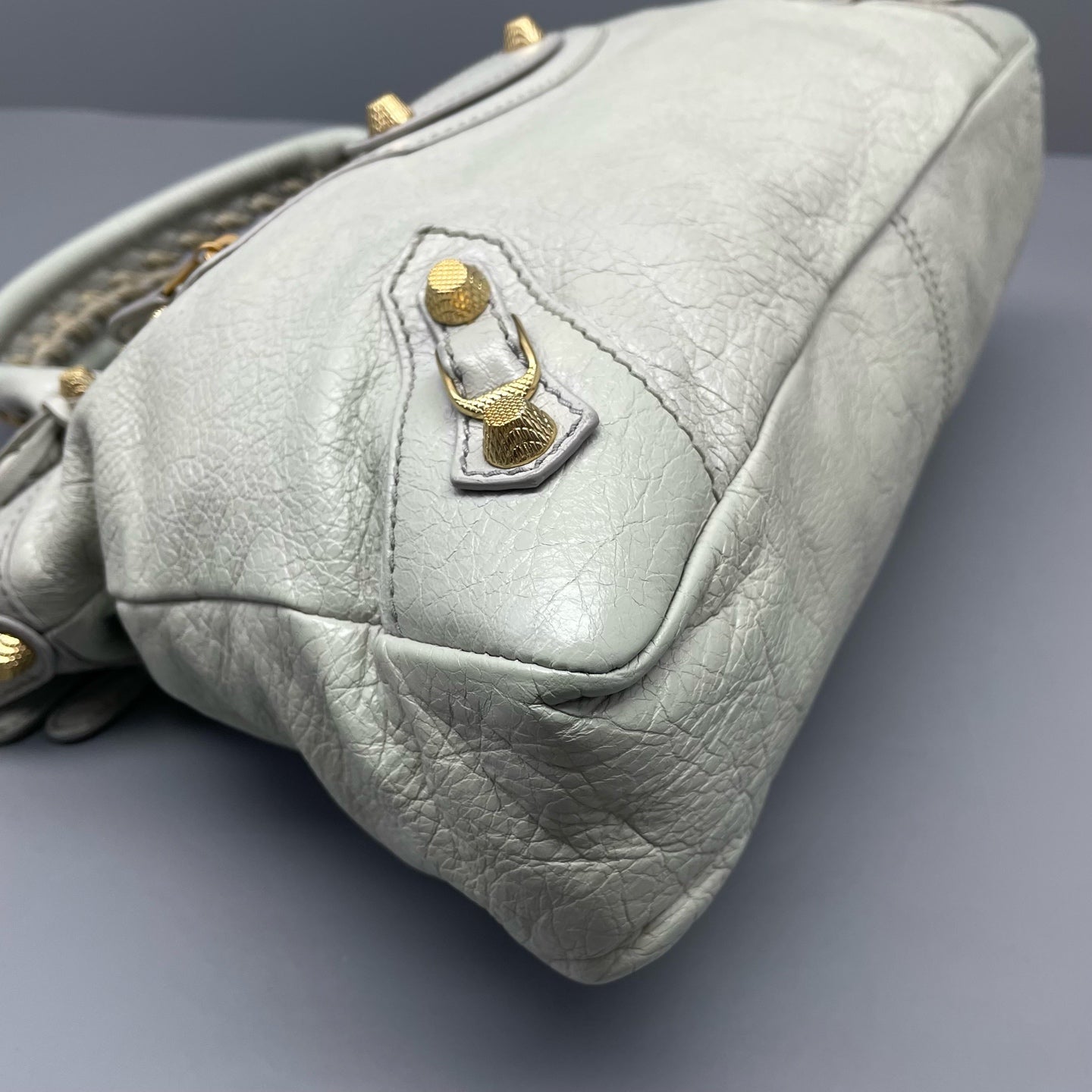 Balenciaga - Other - Leather - Grey - (medium)