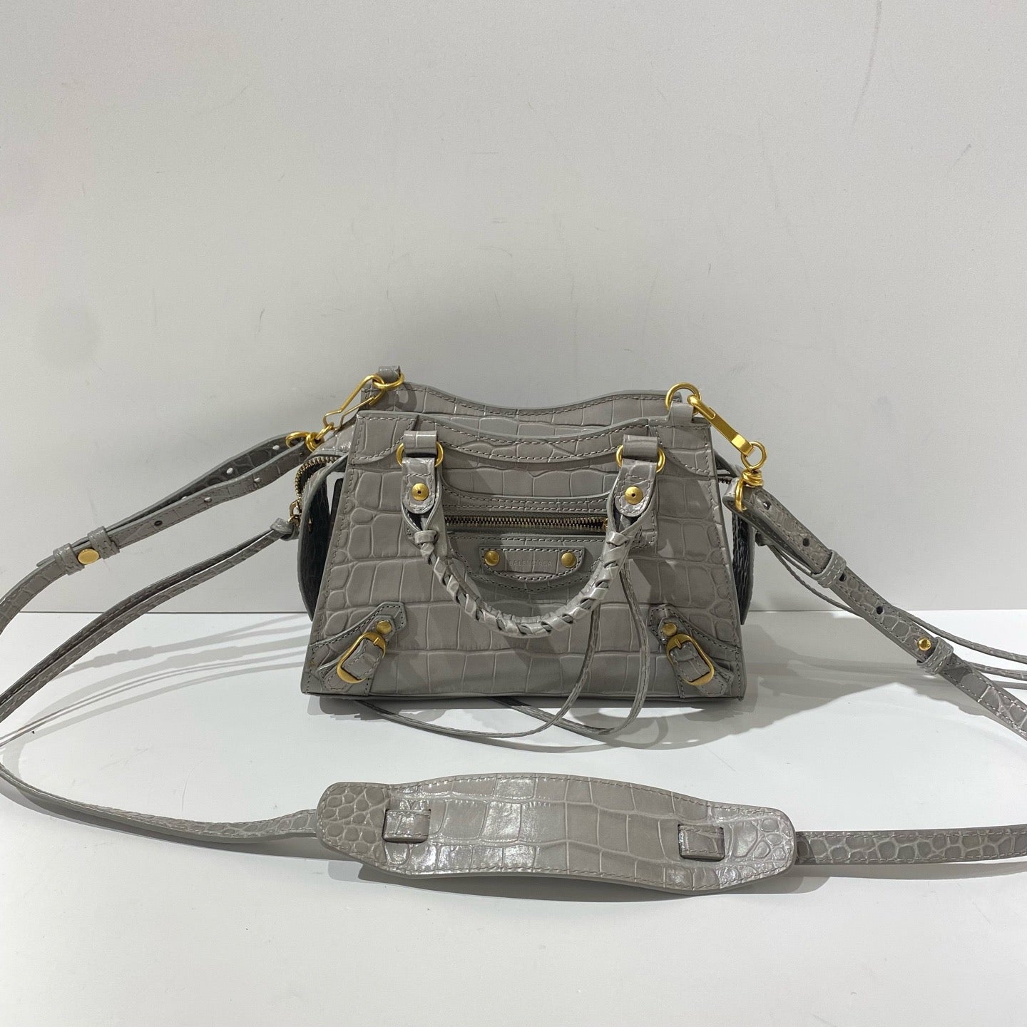 Balenciaga - Other - Leather - Grey - (mini)