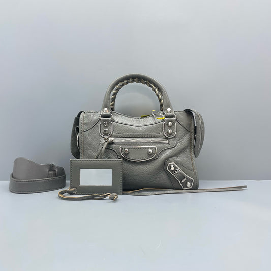 Balenciaga - Other - Leather - Grey - (mini)