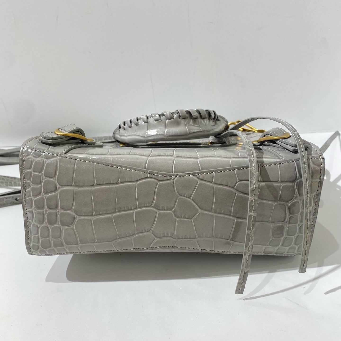 Balenciaga - Other - Leather - Grey - (mini)