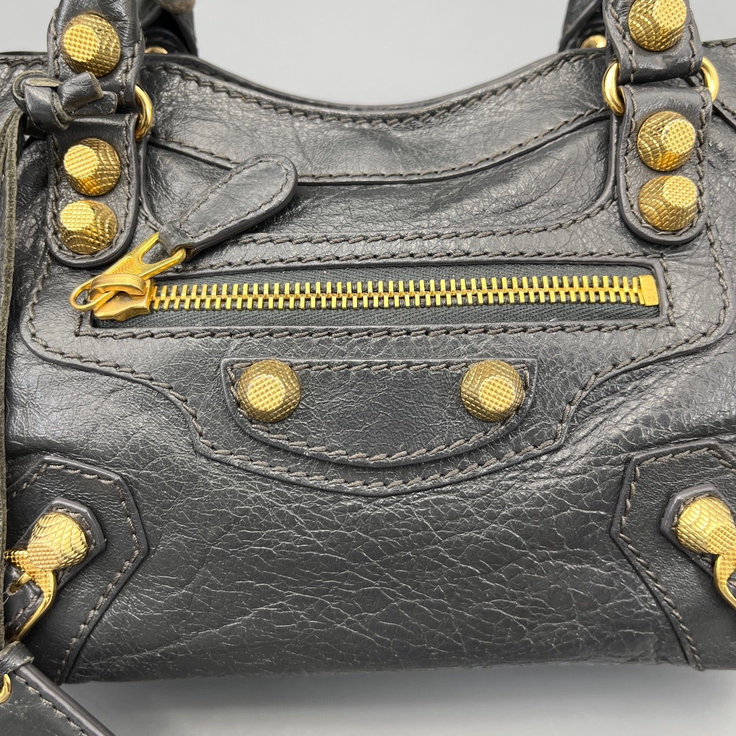 Balenciaga - Other - Leather - Grey - (mini)