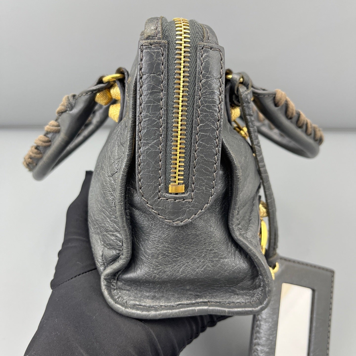 Balenciaga - Other - Leather - Grey - (mini)