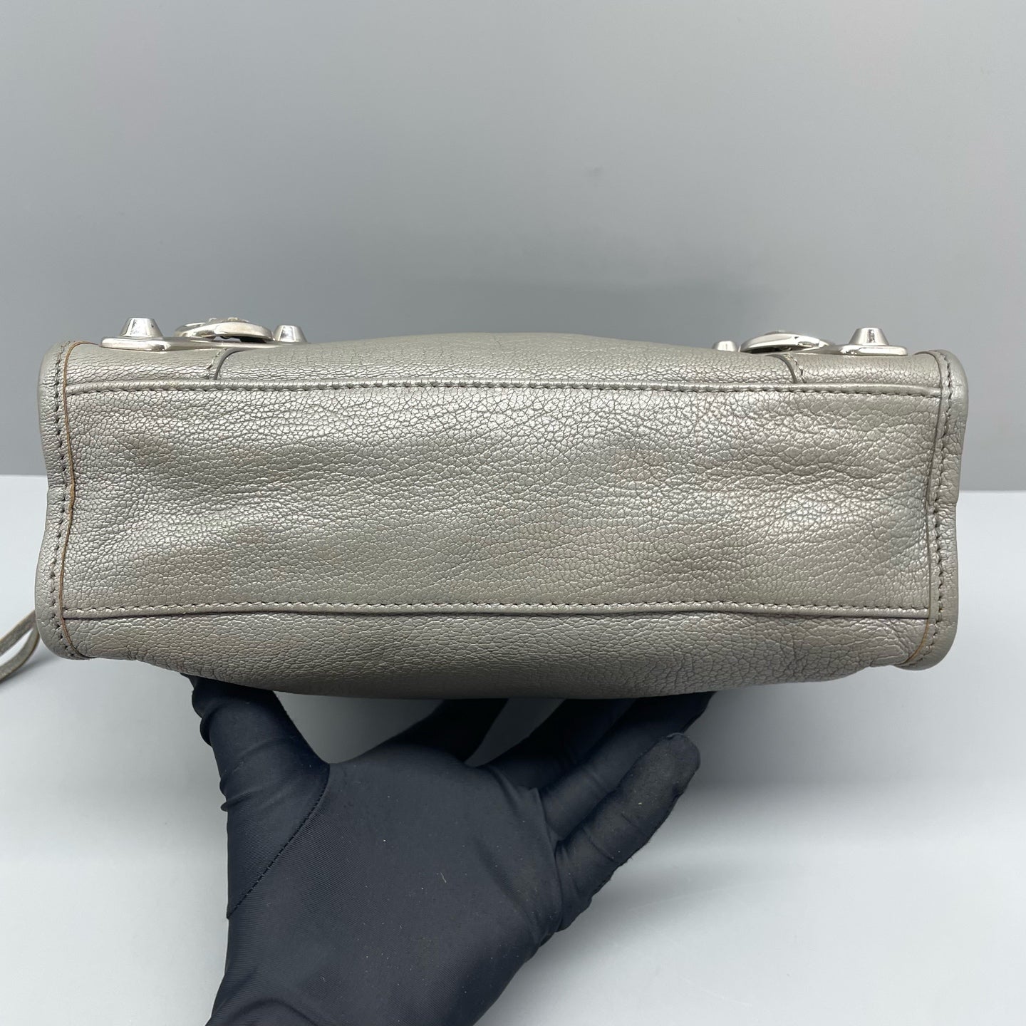 Balenciaga - Other - Leather - Grey - (mini)