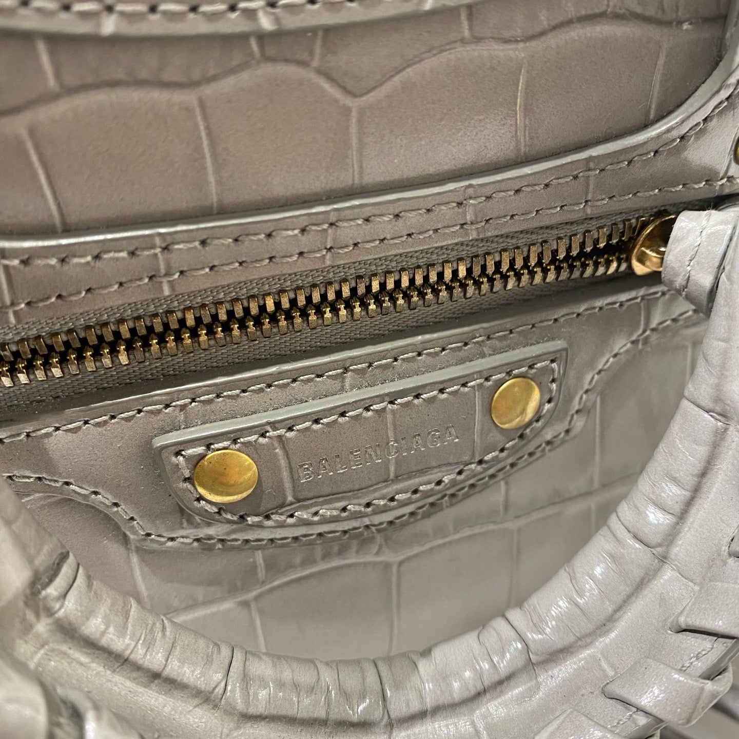Balenciaga - Other - Leather - Grey - (mini)