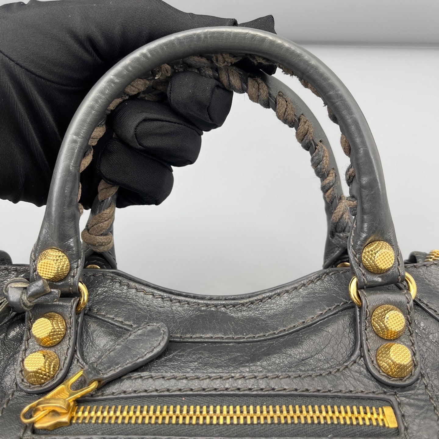 Balenciaga - Other - Leather - Grey - (mini)