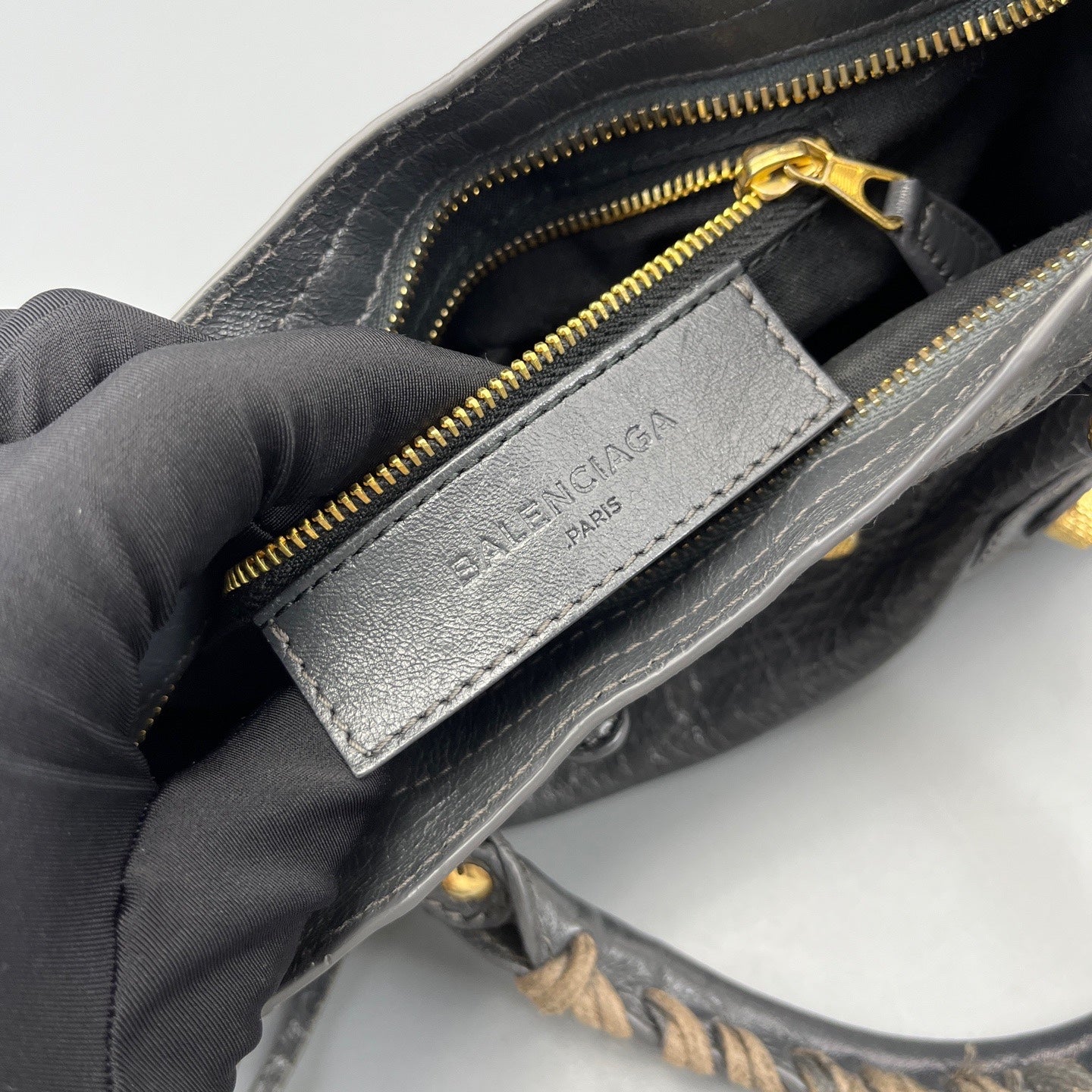 Balenciaga - Other - Leather - Grey - (mini)