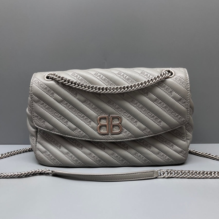 Balenciaga - Other - Leather - Grey - (small)