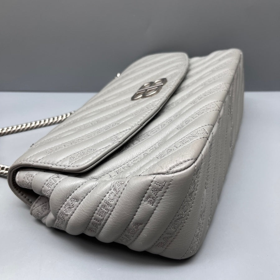 Balenciaga - Other - Leather - Grey - (small)