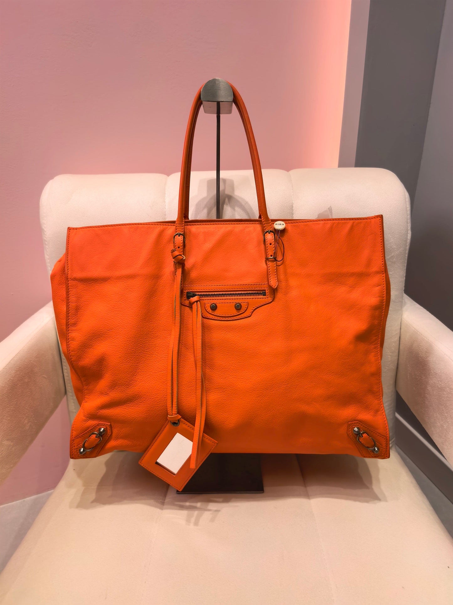 Balenciaga - Other - Leather - Orange - (medium)