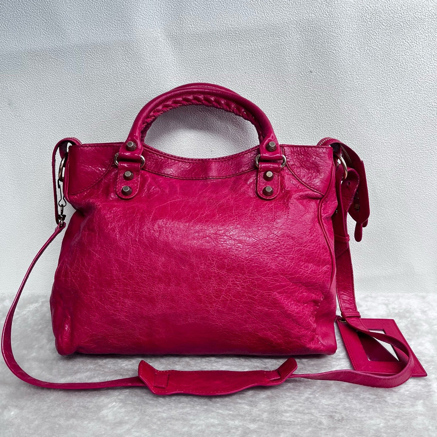 Balenciaga - Other - Leather - Pink - (medium)