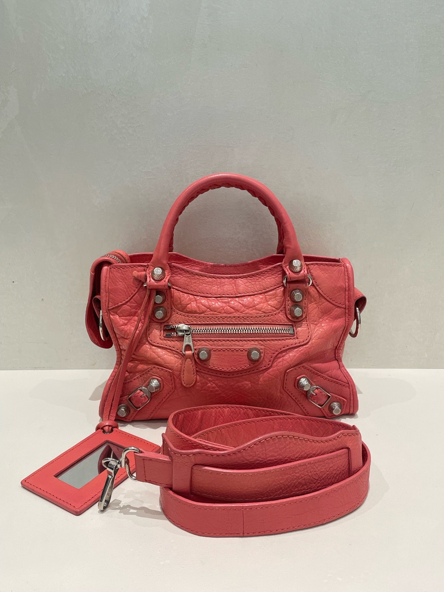 Balenciaga - Other - Leather - Pink - (mini)
