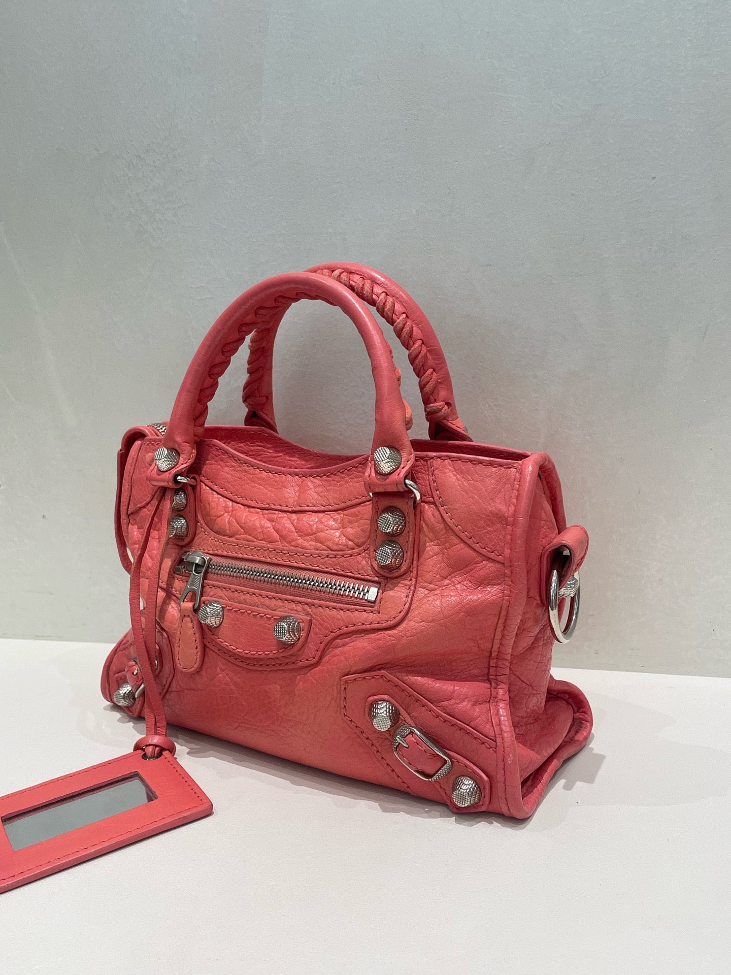 Balenciaga - Other - Leather - Pink - (mini)